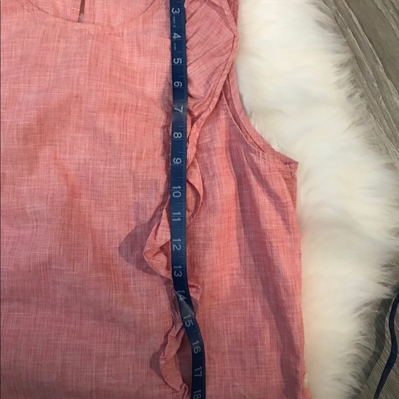 Madewell bellflower ruffle red top size medium - Picture 8 of 8